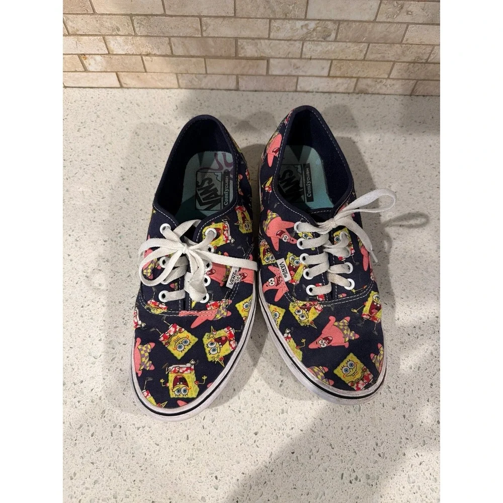 Vans Spongebob ComfyCush Aloha Bob Patrick Shoes‎ Mens 9